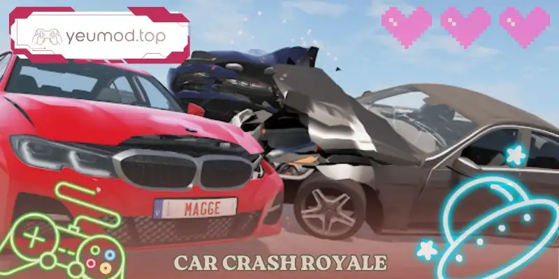 Car Crash Royale – Game Đua Xe Phá Hủy Android Hay