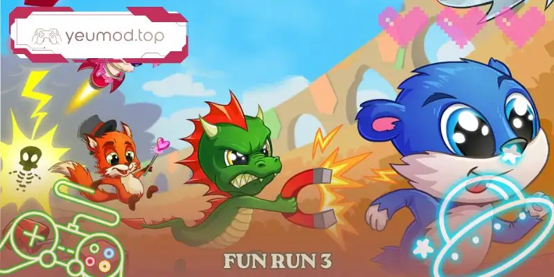 Fun Run 3 – Game Đua Xe Vui Nhộn Trên Nền Tảng Android
