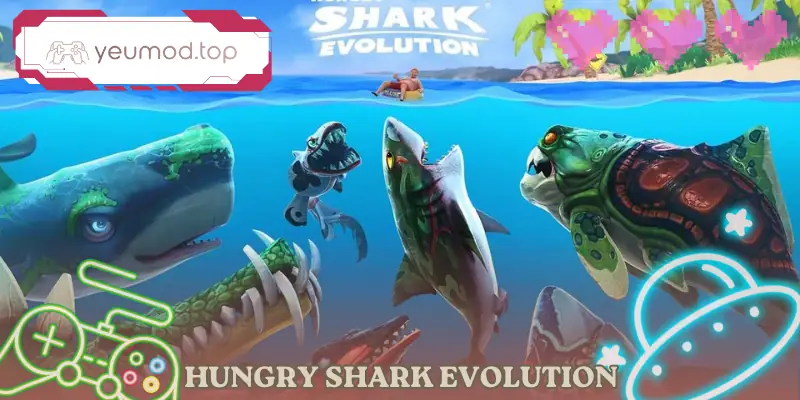 Hungry Shark Evolution Game Cá Mập Sinh Tồn Android Hay