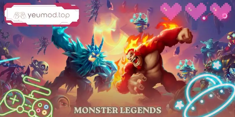 Monster Legends – Game RPG Chiến Thuật Đấu Quái Trực Tuyến