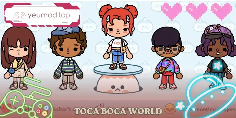 Toca Boca World – Game Mô Phỏng Đời Sống Đồ Họa Sinh Động